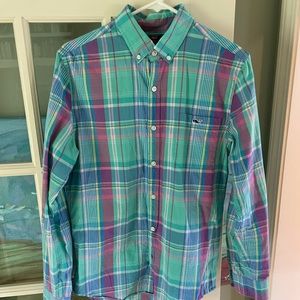 Vineyard Vines Men’s Tucker SlimFit LS Shirt Sz S